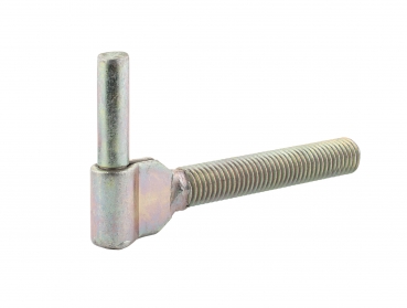 Isokloben mit Drehteil 9 x 35 mm für Platte mit M14 Gewinde hell verzinkt