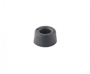 Gummi Anschlagstopper schwarz 19 X 10 mm Höhe
