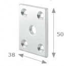 Platte für Reiber - 38 x 50 mm
